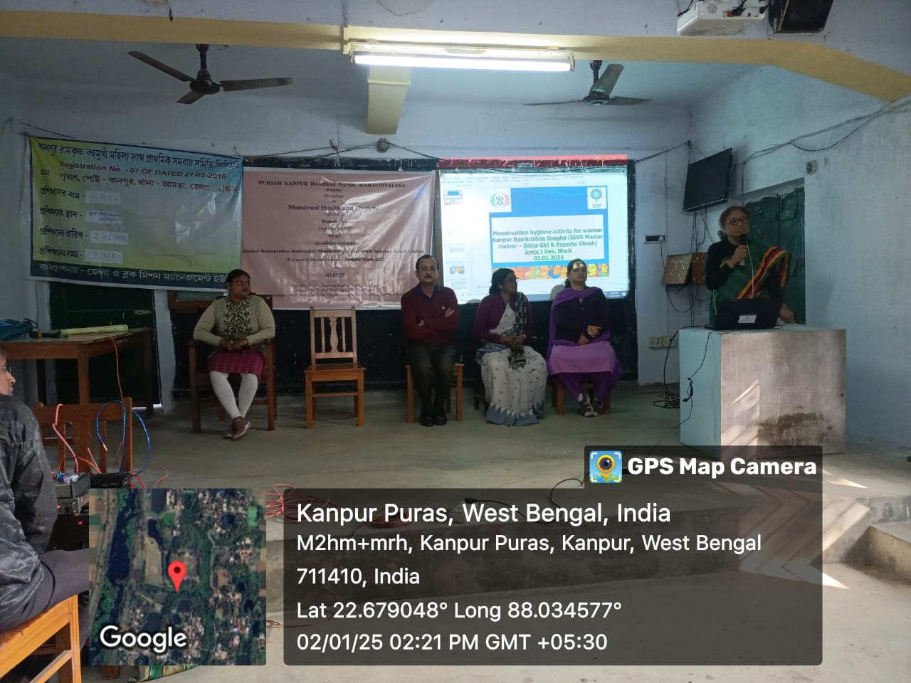 Workshop on Menstrual Health and Hygiene